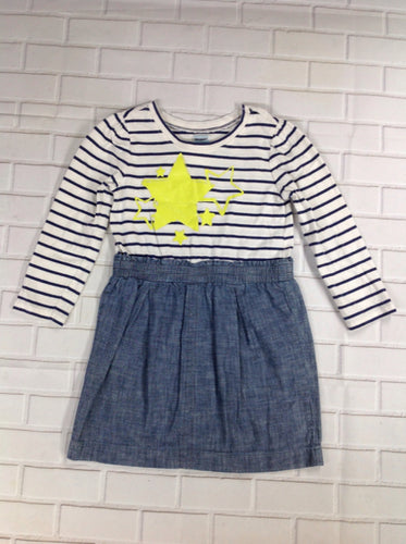 Old Navy Navy & White Stripe Dress