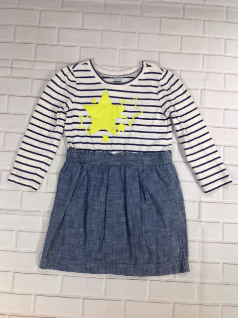 Old Navy Navy & White Stripe Dress