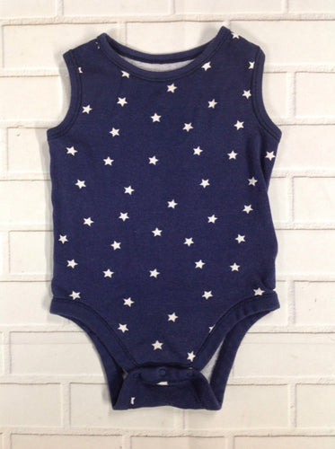 Old Navy Navy Print Top