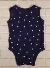 Old Navy Navy Print Top