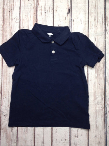 Old Navy Navy Solid Top