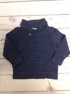 Old Navy Navy Solid Top