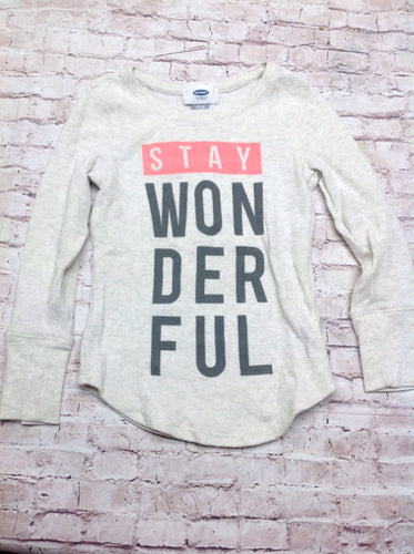 Old Navy OATMEAL Top