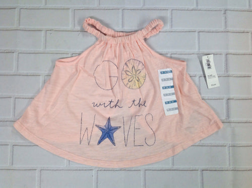 Old Navy PINK PRINT Top