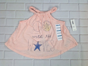 Old Navy PINK PRINT Top