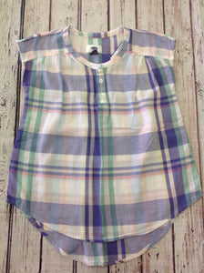 Old Navy PURPLE & BEIGE Top