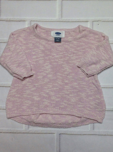 Old Navy Pink & Cream Sweater