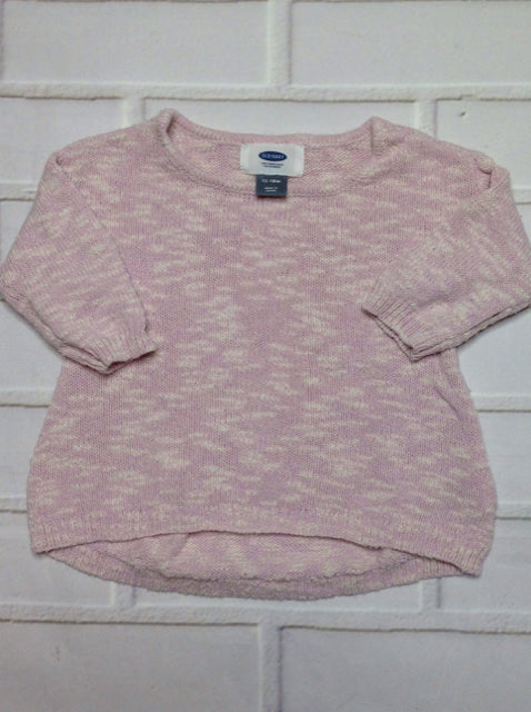 Old Navy Pink & Cream Sweater