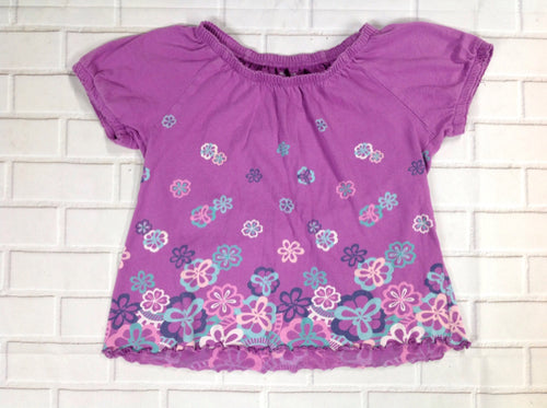 Old Navy Purple Print Top
