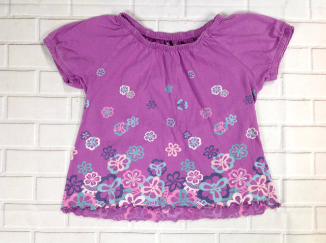 Old Navy Purple Print Top