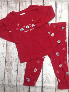 Old Navy Red Print Sleepwear