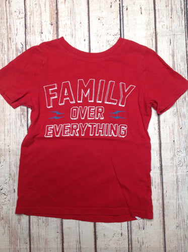 Old Navy Red Print Top