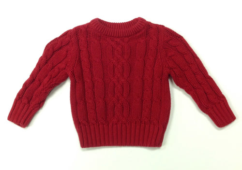 Old Navy Red Solid Top