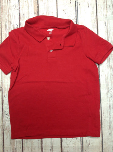 Old Navy Red Solid Top