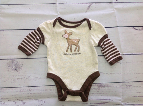 Old Navy TAN PRINT Top