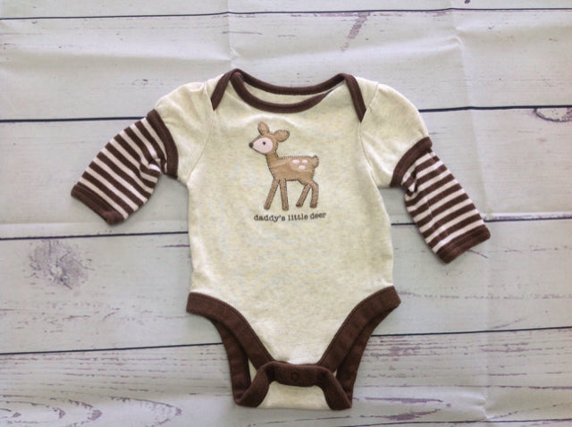 Old Navy TAN PRINT Top