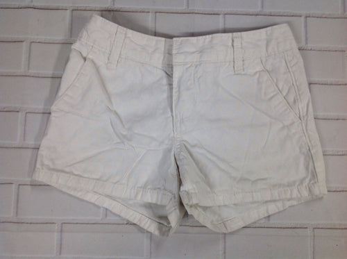 Old Navy White Print Shorts