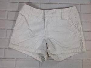 Old Navy White Print Shorts