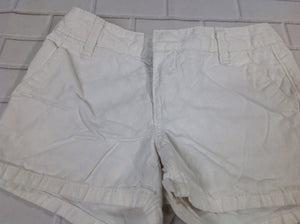 Old Navy White Print Shorts