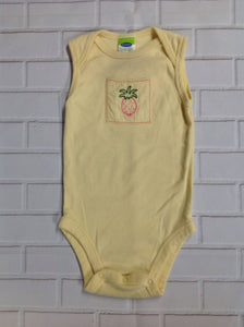 Old Navy Yellow Print Top