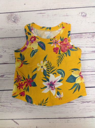 Old Navy Yellow Print Top