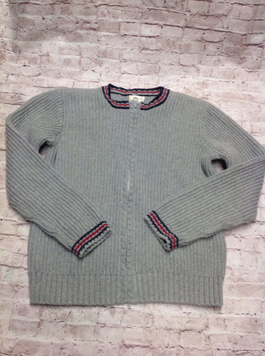 Olive Juice Gray & Blue Sweater