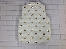 One Step Up CREAM PRINT Hearts Vest