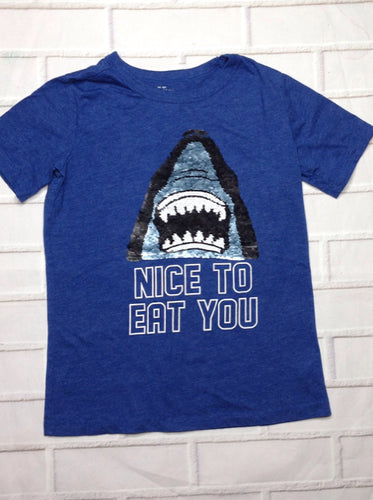 Oshkosh BLUE & BLACK Sharks Top