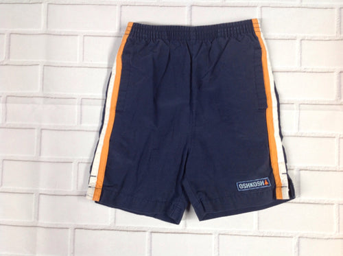 Oshkosh BLUE & ORANGE Stripe Shorts