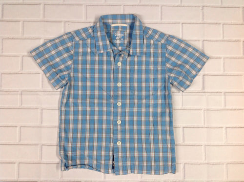 Oshkosh Baby Blue & Red Top