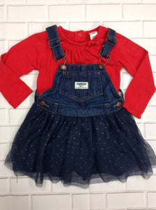 Oshkosh Blue & Red Dress