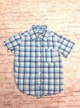 Oshkosh Blue & White Checkered Top