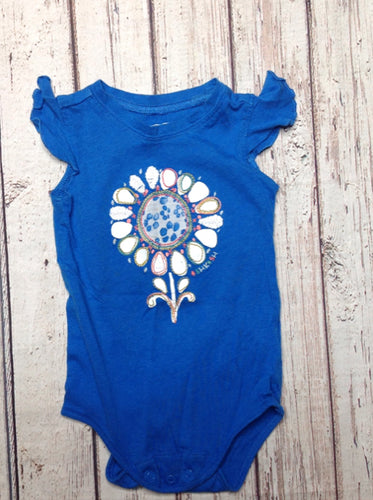 Oshkosh Blue & White Top