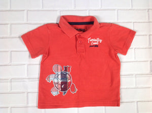 Oshkosh Coral Print Top
