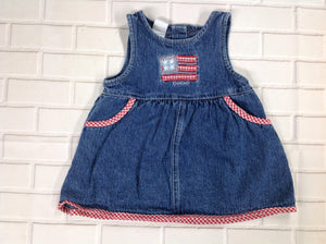 Oshkosh Denim Print Dress