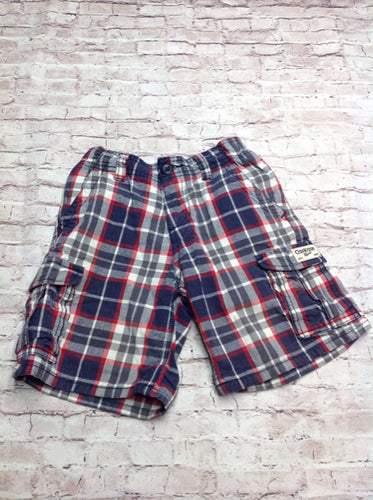 Oshkosh GRAY PRINT Plaid Shorts