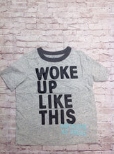 Oshkosh GRAY PRINT Woke Up Top