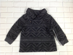 Oshkosh Gray & Black Top