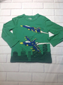Oshkosh Green & Blue ROCKET Top