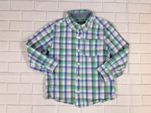 Oshkosh Green & White Top