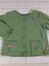 Oshkosh Green Print Top