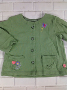 Oshkosh Green Print Top