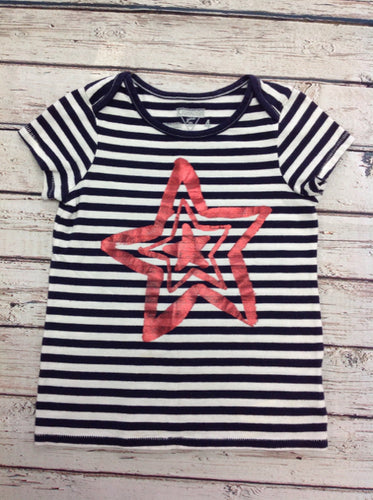 Oshkosh Navy & White Top