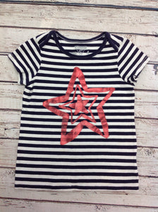 Oshkosh Navy & White Top