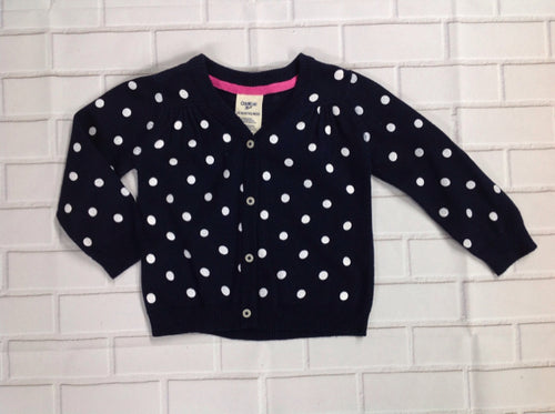 Oshkosh Navy Print Sweater
