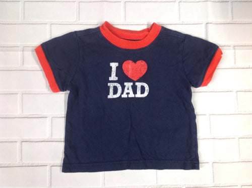 Oshkosh Navy Print Top