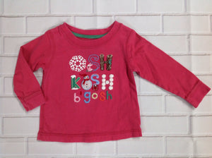 Oshkosh Pink Top