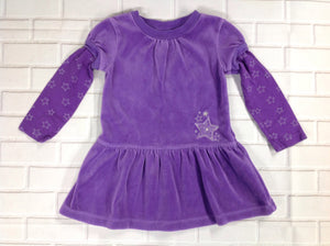 Oshkosh Purple Print Stars Dress