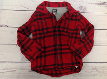 Oshkosh RED & GRAY Plaid Top