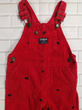 Oshkosh Red & Black Overalls